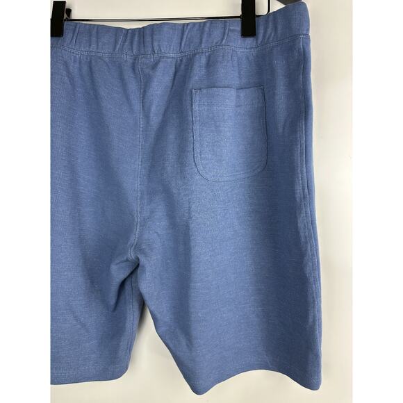 Tommy Bahama French Terry Knit Jam Shorts Drawstring Heather Blue Men's Size XL - Picture 12 of 14